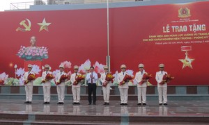 Hai tập thể thuộc Công an TPHCM vinh dự được Chủ tịch nước phong tặng danh hiệu Anh hùng LLVTND