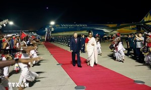 Tổng Bí thư, Chủ tịch nước Tô Lâm bắt đầu thăm cấp nhà nước đến Sri Lanka