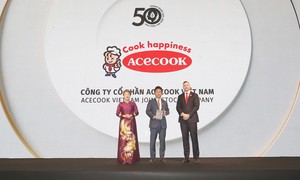 Acecook Việt Nam tiếp tục được vinh danh trong TOP 50 Doanh nghiệp Phát triển Bền vững