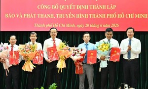 Ông Lê Văn Minh được bổ nhiệm giữ chức Tổng Giám đốc Báo và Phát thanh, Truyền hình TPHCM
