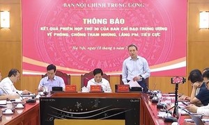 Quyết liệt chống "giặc nội xâm"