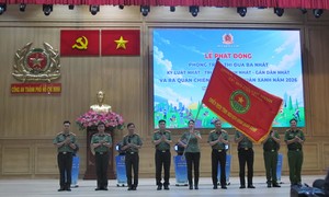 CÔNG AN TP.HCM:  Hưởng ứng phong trào thi đua “Ba nhất và  ra quân chiến dịch tình nguyện Hành Quân Xanh 2026