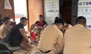 Phát hiện 4 phương tiện khai thác cát trái phép