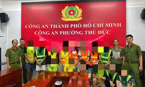 TPHCM: Đột kích ổ lừa đảo xuyên biên giới, phát hiện 18 người nước ngoài dương tính ma túy