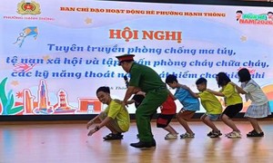 Tuyên truyền phòng, chống ma túy và trang bị kỹ năng an toàn cho thiếu nhi dịp hè