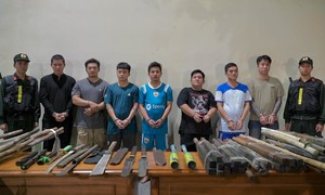 Công an TPHCM triệt phá băng nhóm cưỡng đoạt tài sản núp bóng ‘chành cua 46’, khởi tố 17 đối tượng