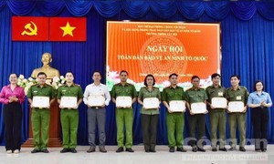 Công an phường Thông Tây Hội: Vận động hơn 12 ngàn người sử dụng ứng dụng SOS An ninh trật tự
