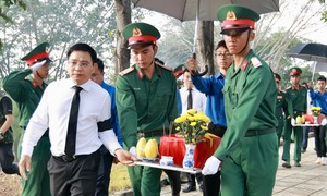 Đồng Nai: Truy điệu, an táng 63 hài cốt liệt sĩ quân tình nguyện, chuyên gia Việt Nam hy sinh tại Campuchia