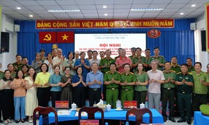 Công an phường Phú Thọ: Nhiều kết quả công tác đáng ghi nhận trong 6 tháng đầu năm