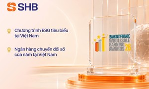 SHB giành cú đúp giải thưởng Ngân hàng bán buôn tại Asian Banking & Finance Awards 2026