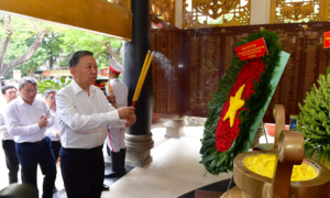 Phát biểu của Tổng Bí thư, Chủ tịch nước tại cuộc gặp gỡ lực lượng làm nhiệm vụ tại công viên Lê Thị Riêng