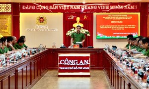 Công an TPHCM phát động "Chiến dịch 100 ngày đêm" tháo gỡ triệt để các điểm nghẽn chuyển đổi số