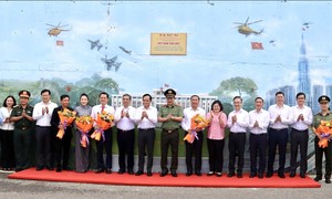 Khánh thành công trình bích họa Việt Nam tươi đẹp thứ 22 – Bản hùng cả của 34 tỉnh, thành