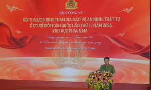Khai mạc Hội thi Lực lượng tham gia bảo vệ ANTT ở cơ sở giỏi khu vực phía Nam năm 2026