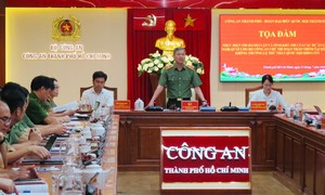 Công an TPHCM toạ đàm về các dự án luật, nghị quyết do Bộ Công an chủ trì soạn thảo