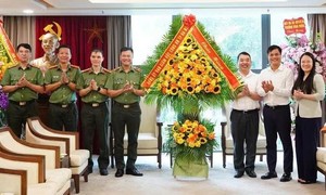 Ban Tuyên giáo và Dân vận Thành ủy luôn đồng hành cùng lực lượng Công an