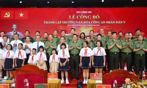 Xây dựng Trường Văn hóa Công an Nhân dân V trở thành điểm sáng điển hình trong sự nghiệp trồng người