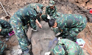 TPHCM: Phát hiện, quy tập thêm 14 bộ hài cốt liệt sĩ tại Công viên Lê Thị Riêng