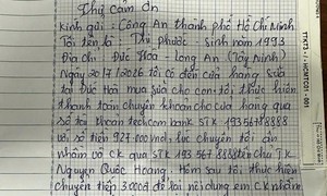Lan tỏa tinh thần “Ba nhất” từ lá thư cảm ơn của người dân gửi đến người cán bộ Công an TPHCM