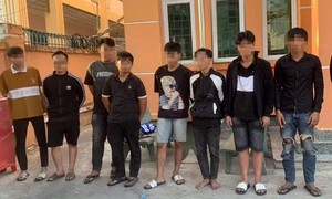 TAND TPHCM xét xử 55 bị cáo dùng không khí, bom xăng hỗn chiến từ mâu thuẫn trên mạng, khiến 1 người tử vong