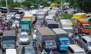 TPHCM lấy ý kiến về việc cấm xe tải trên 1 tấn lưu thông vào nội thành từ 6 giờ đến 22 giờ