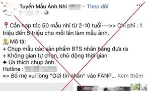 Đằng sau bẫy "tuyển người mẫu nhí”