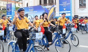 1.000 người diễu hành xe đạp quảng bá hình ảnh TPHCM năng động, thân thiện