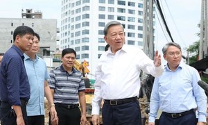 Tổng Bí thư, Chủ tịch nước Tô Lâm kiểm tra thực địa tại một số dự án trọng điểm ở Hà Nội