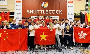 Giải đá cầu vô địch thế giới 2026: Việt Nam đứng nhất toàn đoàn, giành 7 HCV, 1 HCB, 1 HCĐ