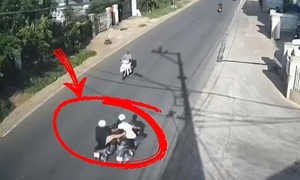 Video: Công an xác minh vụ người đàn ông bị đối tượng đạp ngã xe trên đường