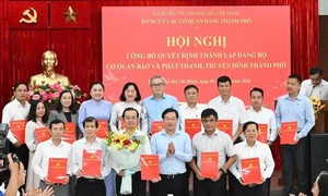 Thành lập Đảng bộ Cơ quan Báo và Phát thanh, Truyền hình TPHCM, nhiệm kỳ 2025-2030
