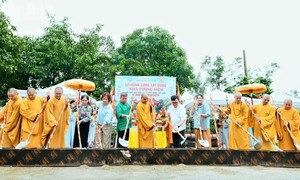 Lễ hưng công xây dựng Nhà Tưởng niệm Liệt sĩ nhà báo tại Nghệ An