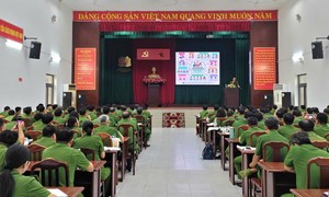 Công an TPHCM: Triển khai các quy định mới cho Chỉ huy, CBCS thực hiện công tác quản giáo tại các cơ sở giam giữ