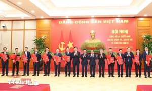 Thứ trưởng Bộ Công Thương Nguyễn Sinh Nhật Tân được điều động, chỉ định giữ chức Phó Bí thư Thành ủy TPHCM