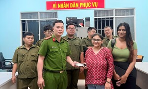 Công an phường Gia Định: Khẩn trương xác minh, trao trả tài sản cho người dân