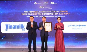 Từ minh bạch đến niềm tin: Vinamilk nhận cú đúp giải thưởng IR Awards 2026