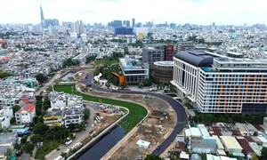 TPHCM: Thông xe đoạn đầu tiên của dự án rạch Xuyên Tâm