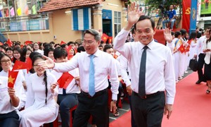 Khai giảng năm học mới tại TPHCM: Đào tạo thế hệ trẻ có kiến thức, bản lĩnh, lòng nhân ái và khát vọng cống hiến