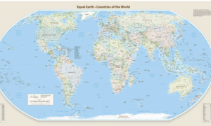 Liên Hợp quốc bỏ phiếu thông qua bản đồ thế giới mới với phép chiếu chính xác hơn