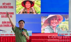 Trang bị kiến thức, kỹ năng nhận diện ma túy, tin giả, các thủ đoạn lừa đảo cho công nhân