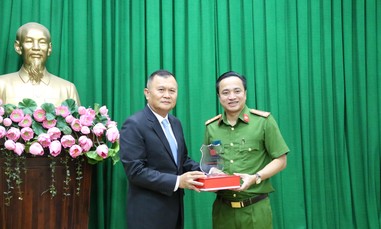 Ban giám đốc Công an TPHCM tiếp đoàn Cảnh sát Hoàng gia Thái Lan