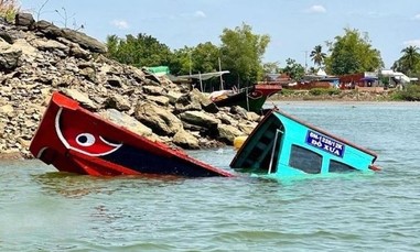 Đò gặp nạn trên sông Đồng Nai, 12 người rơi xuống sông, 1 người tử vong