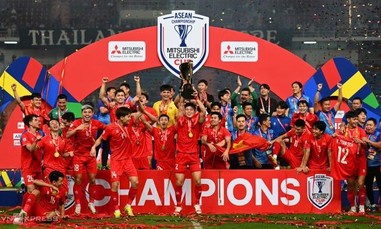 Video trận Việt Nam thắng kịch tính Thái Lan, vô địch ASEAN Cup 2024