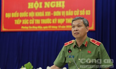 Thiếu tướng, ĐBQH Tạ Văn Đẹp giải đáp nhiều nội dung do cử tri phản ánh, nêu ý kiến