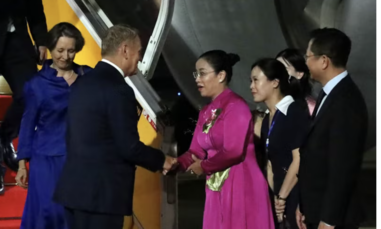 Thủ tướng Cộng hòa Ba Lan Donald Tusk đến Đà Nẵng, bắt đầu thăm chính thức Việt Nam
