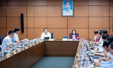 Đoàn ĐBQH TP.Hồ Chí Minh thảo luận tại Tổ về dự án Luật An ninh dữ liệu
