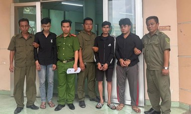 Bắt giữ khẩn cấp 4 đối tượng rượt đuổi, đánh nhau trong KCN Sóng Thần