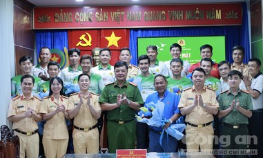 Đội Xe đạp Thể thao đường trường Công an TPHCM giành 11 huy chương tại Đại hội TDTT TPHCM