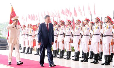 Tổng Bí thư, Chủ tịch nước Tô Lâm dự Lễ kỷ niệm 80 năm Ngày truyền thống lực lượng An ninh Nhân dân