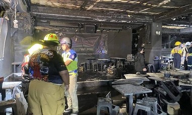 Cận cảnh hiện trường vụ hoả hoạn ở quán bar tại Bangkok khiến 27 người tử vong